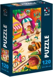 Puzzle 120 De.tail. Miasto owoców