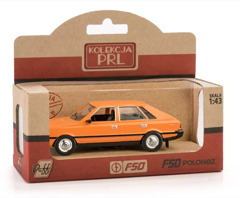 Kolekcja PRL FSO Polonez pomarańczowy - tantis.pl