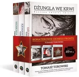 Pakiet Bohaterowie cichego frontu: Dżungla we krwi / Krwawiące serce Azji / Moskwa nie boi się krwi - tantis.pl