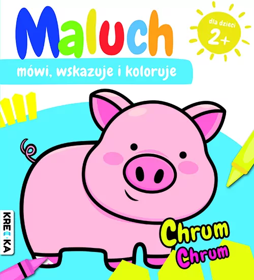Chrum-chrum. Maluch mówi, wskazuje i koloruje - tantis.pl