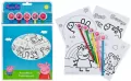 Zestaw. Kolorowanka, 5 kredek, 5 gumek - tantis.pl