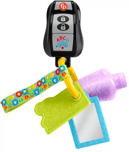 Fisher Price Edukacyjne kluczyki ABC 123 HXF51 - tantis.pl