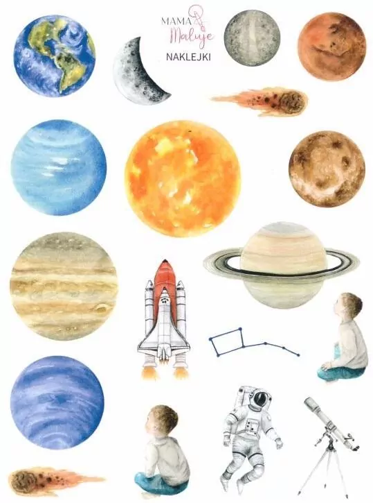 Naklejki Kosmos - tantis.pl