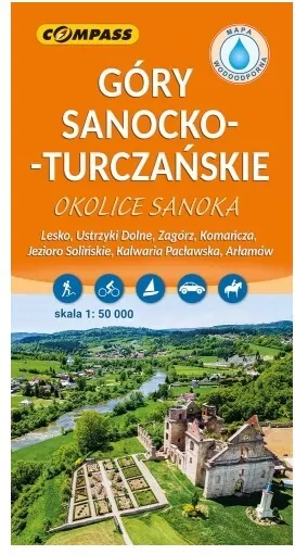 Mapa - Góry Sanocko-Turczańskie 1:50 000 - tantis.pl