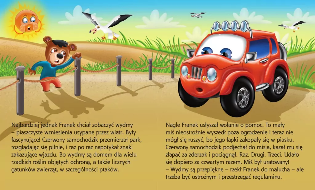 Bałtycki szlak. Samochodzik Franek - tantis.pl