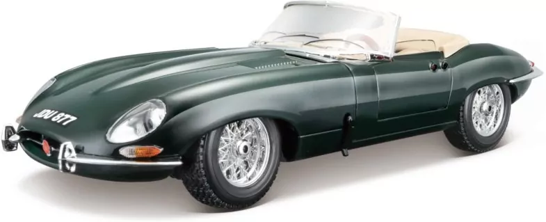 Jaguar E-Type Cabriolet 1:18 BBURAGO - tantis.pl