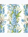 Serwetki DAISY Lunch SD 330x330 Kwiaty niebieskie 009401 - tantis.pl