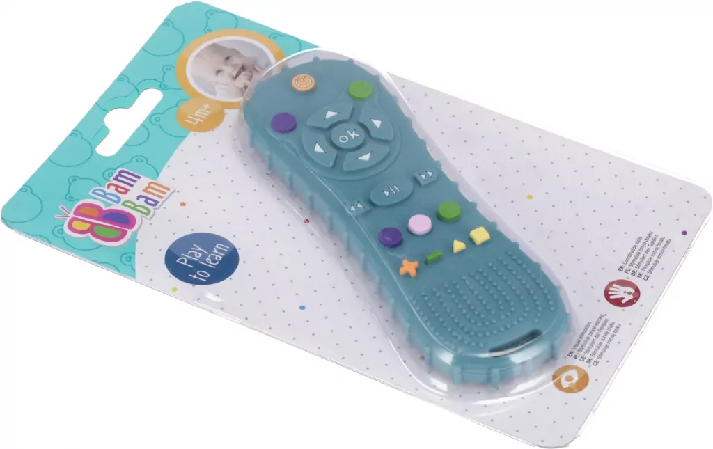 BAM BAM Gryzak dla dzieci Pilot TV 541616 - tantis.pl