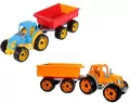 Traktor z przyczepą. Zabawka. Maksik - tantis.pl