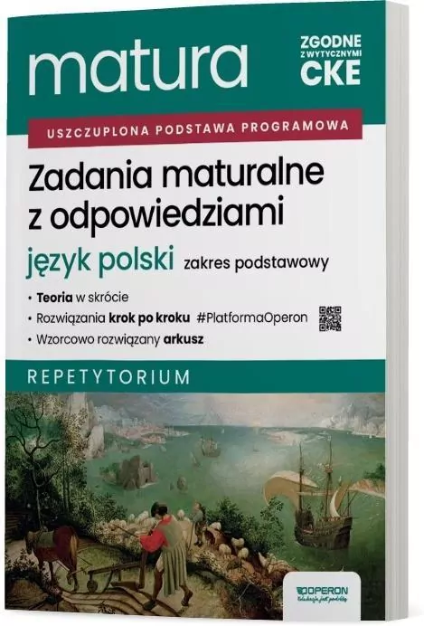 Matura 2026 Język polski Repetytorium ZP - tantis.pl