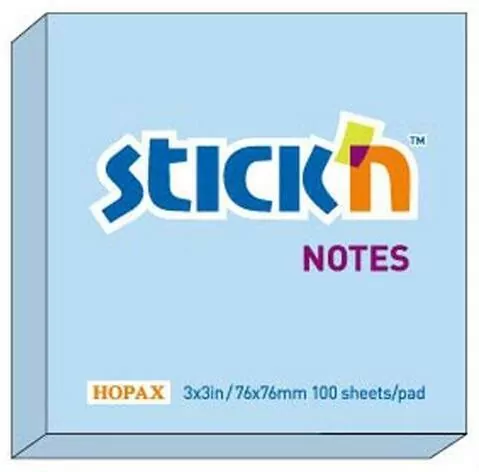Notes samoprzylepny. Niebieski pastelowy - tantis.pl