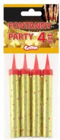 Zestaw 4 fontanny tortowe 10/12 cm - tantis.pl