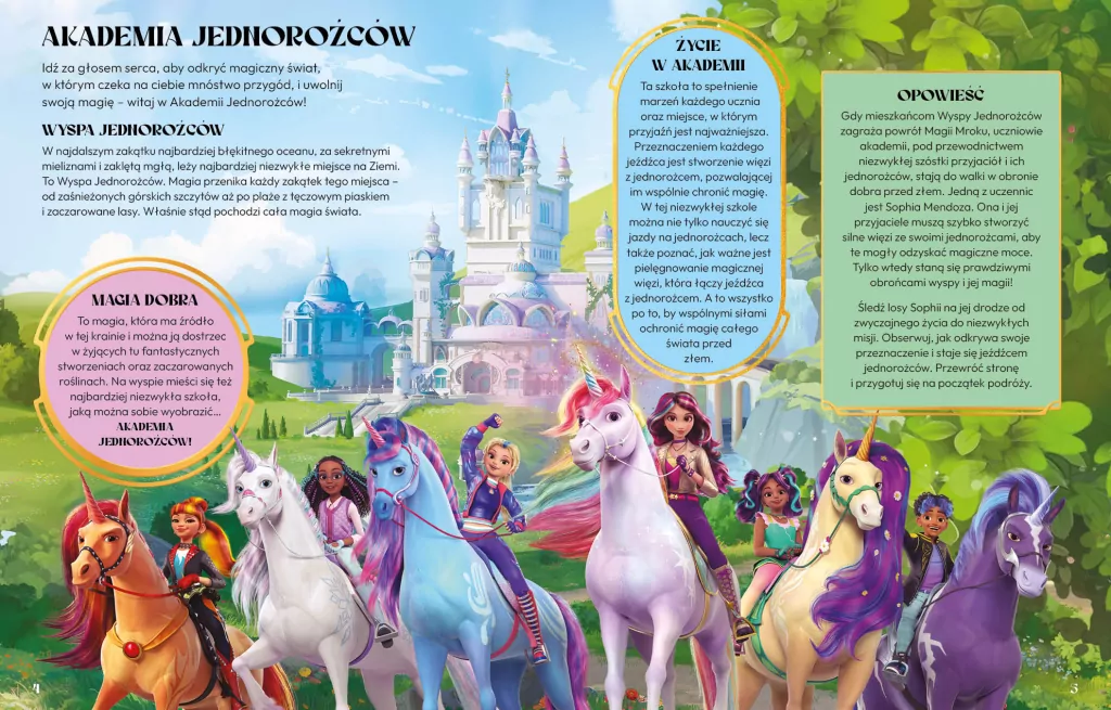 Unicorn Academy. Magiczny przewodnik - tantis.pl