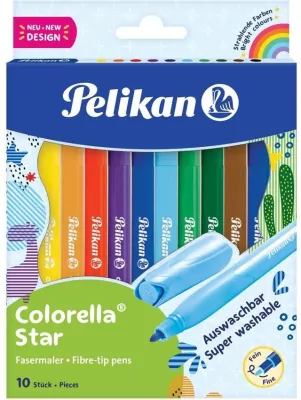 Flamastry Colorella 10 kolorów