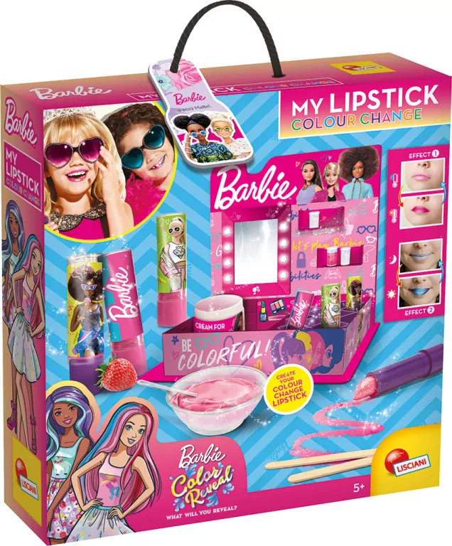 Pomadka zmieniająca kolor Barbie - tantis.pl