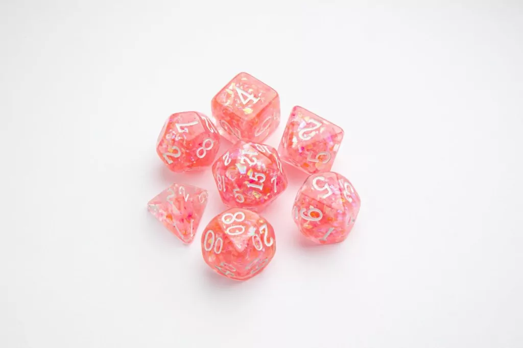 Gamegenic: Candy-like Series - RPG Dice Set - Peach - tantis.pl