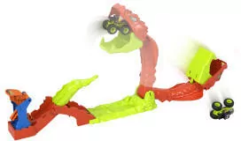 Hot Wheels Monster Trucks Mega skok Nokaut węża - tantis.pl