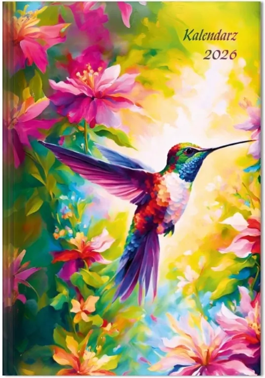 Kalendarz 2026 tygodniowy A5 Koliber SK1 - tantis.pl