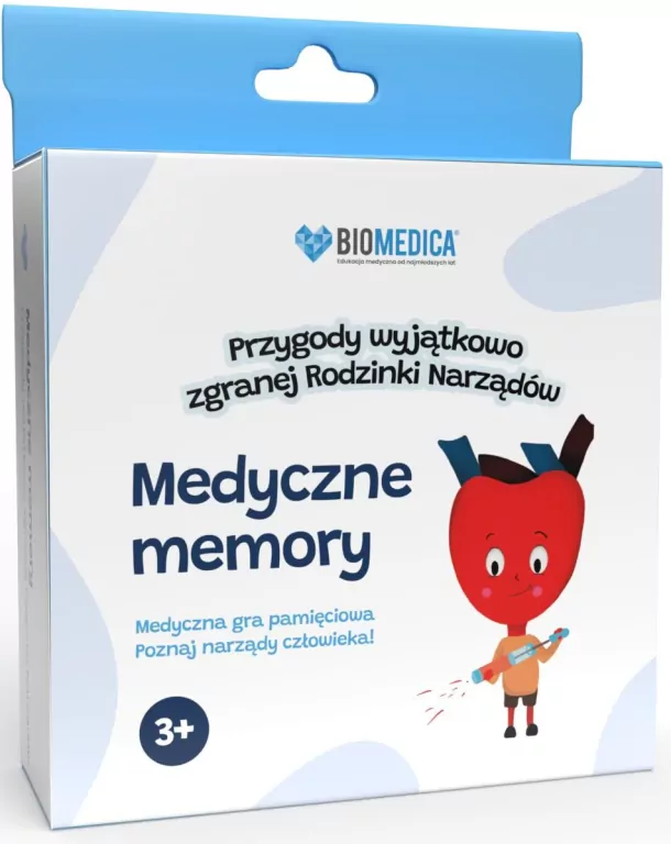Medyczne memory. Przygody wyjątkowo zgranej Rodzinki Narządów - tantis.pl