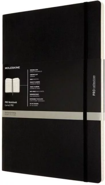 Notes Professional 21x29,7 czarny MOLESKINE - tantis.pl