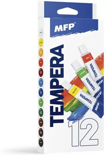 Farby tempera 12ml - tantis.pl