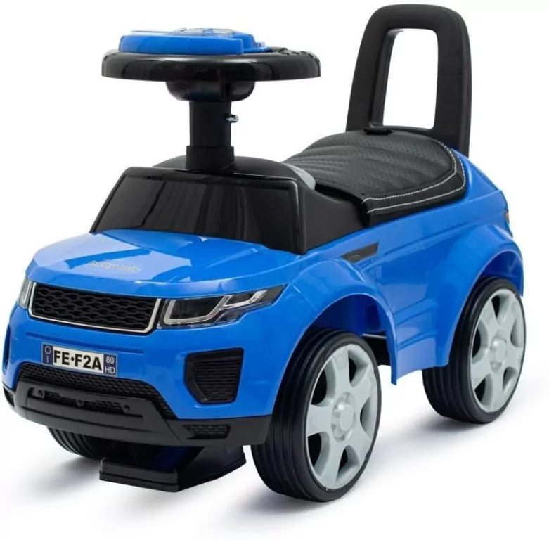 Jeździk SUV ekoskóra Prime niebieski - tantis.pl