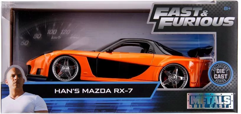 Jada F&F Mazda RX-7 1:24 - tantis.pl