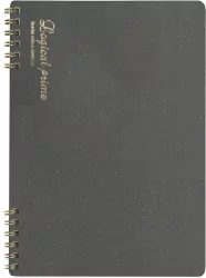 Notatnik B5 kratka Logical Prime SB szary