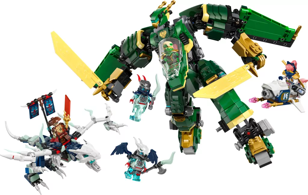 LEGO® Ninjago. Odrzutowy mech Lloyda 71845 - tantis.pl