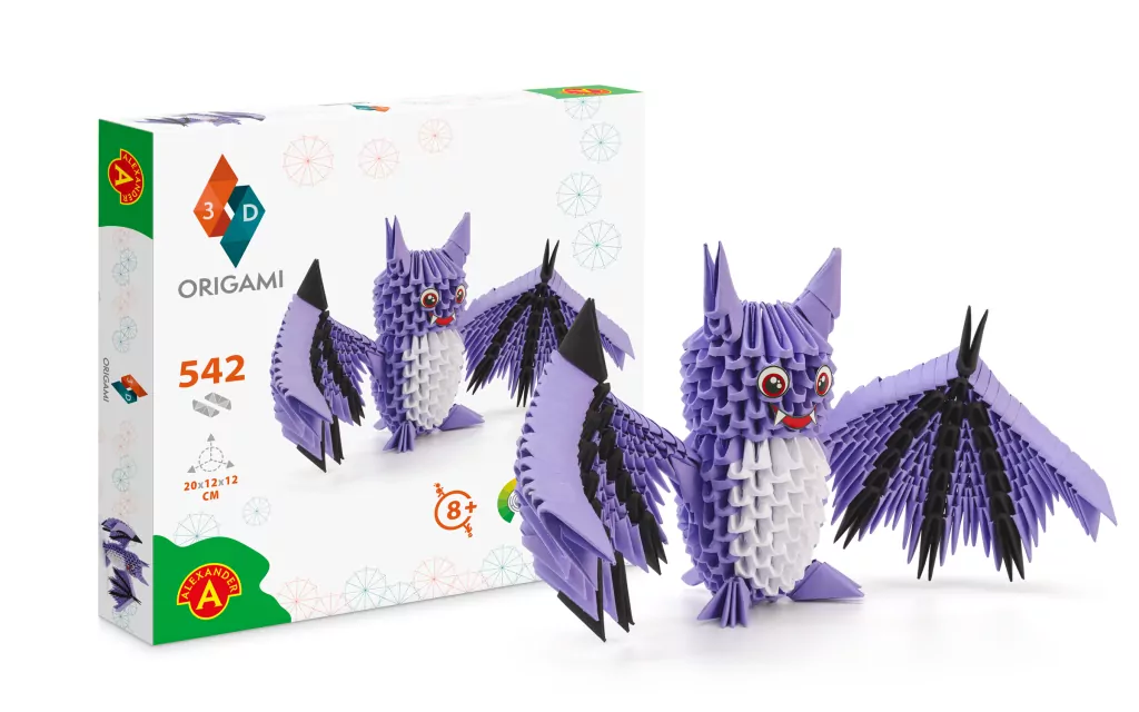Origami 3D. Nietoperz - tantis.pl