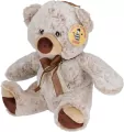 Maskotka pluszowa Miś siedzący z brązowymi dodatkami 25cm 4134 - tantis.pl