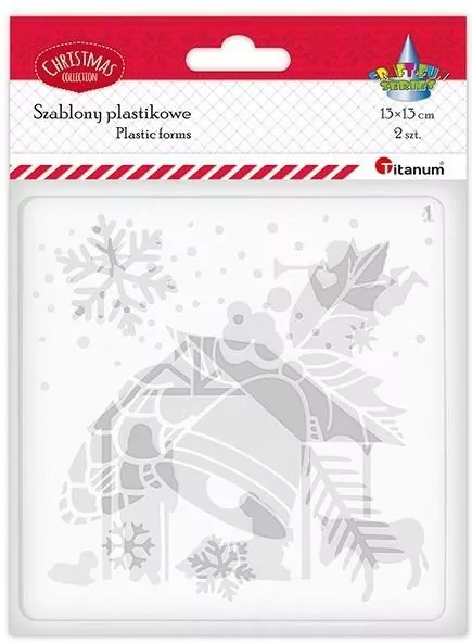 Szablony plastikowe 130x130mm - tantis.pl