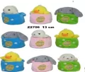 Zwierzątko wielkanocne w koszyczku 13cm MIX - tantis.pl