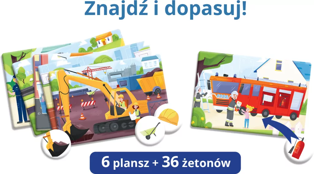 Gra Loteryjka. Pojazdy. Kapitan Nauka - tantis.pl