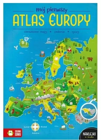 Mój pierwszy atlas Europy - tantis.pl
