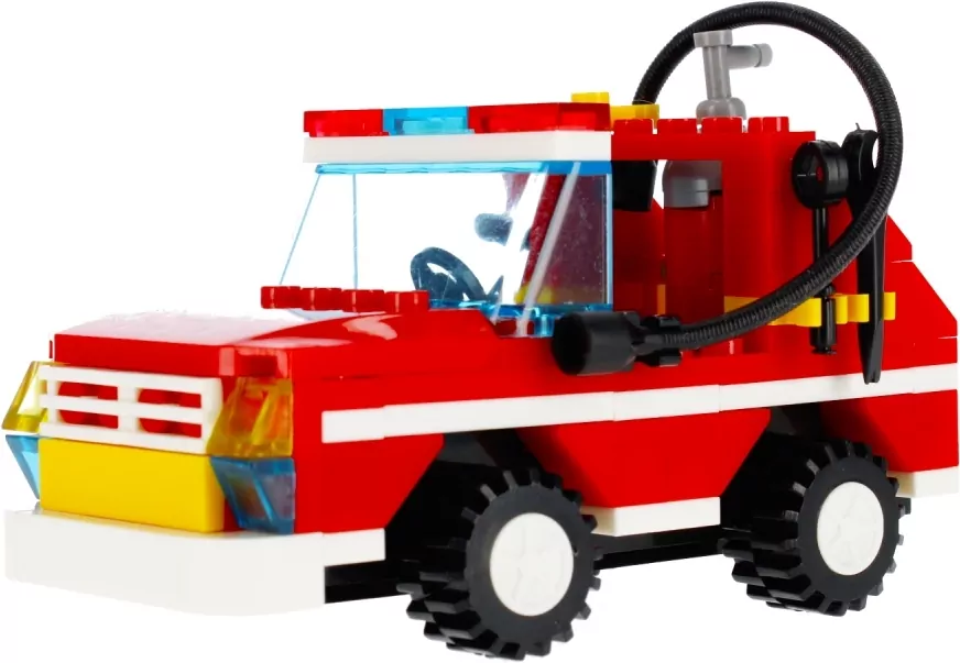 Klocki konstrukcyjne Alleblox Straż Pożarna 140 elementów - tantis.pl