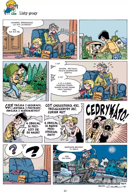 Ciasto niespodzianka. Cedryk. Komiksy są super! Tom 3 - tantis.pl