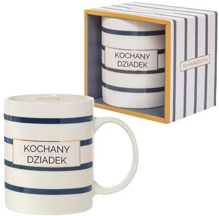 Kubek prezentowy Kochany Dziadek - tantis.pl