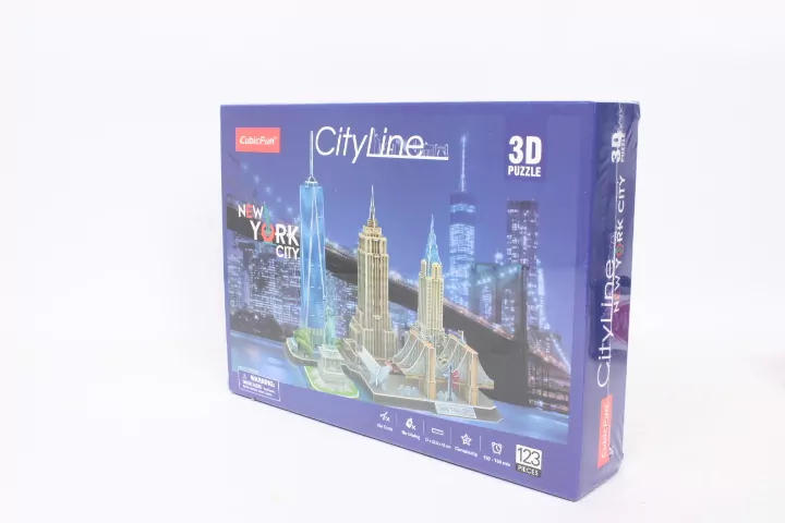 Puzzle 3D 123. City Line New York City - tantis.pl