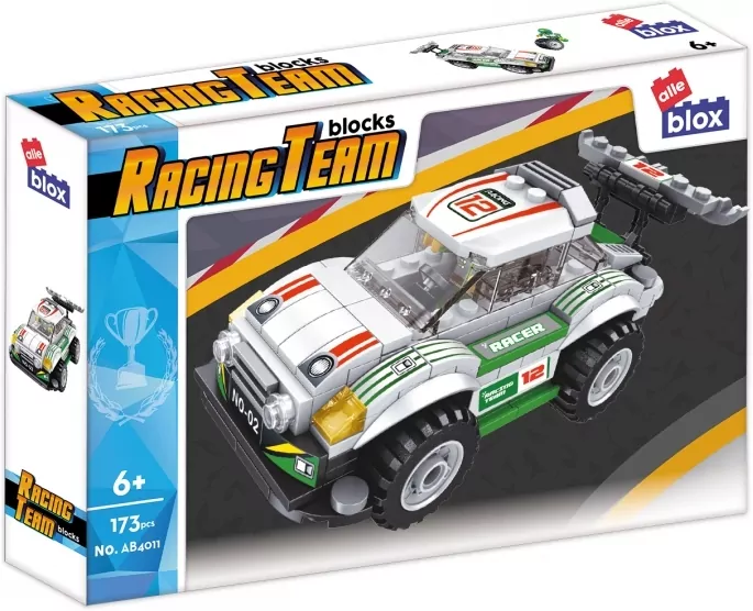 Klocki konstrukcyjne Alleblox Racing Team 173 elementów - tantis.pl