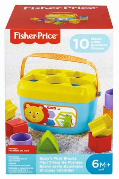 Pierwsze klocki malucha. Fisher-Price - tantis.pl