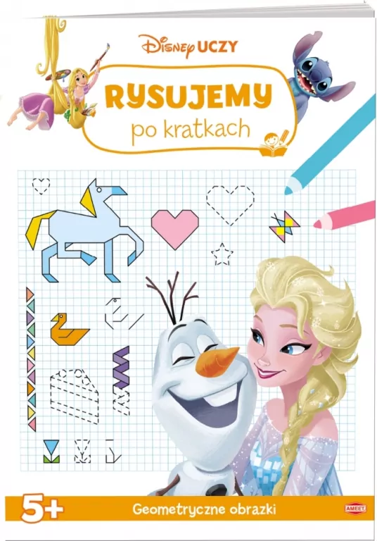 Rysujemy po kratkach. Disney Uczy - tantis.pl
