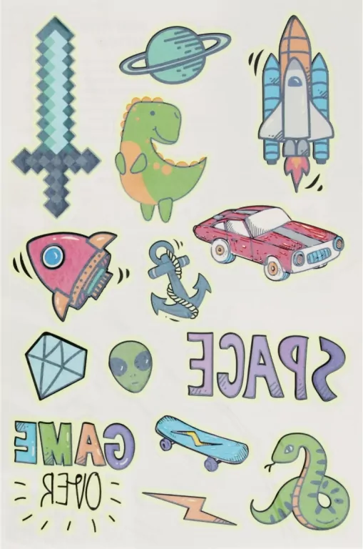 Tatuaż świecący w ciemności - tantis.pl