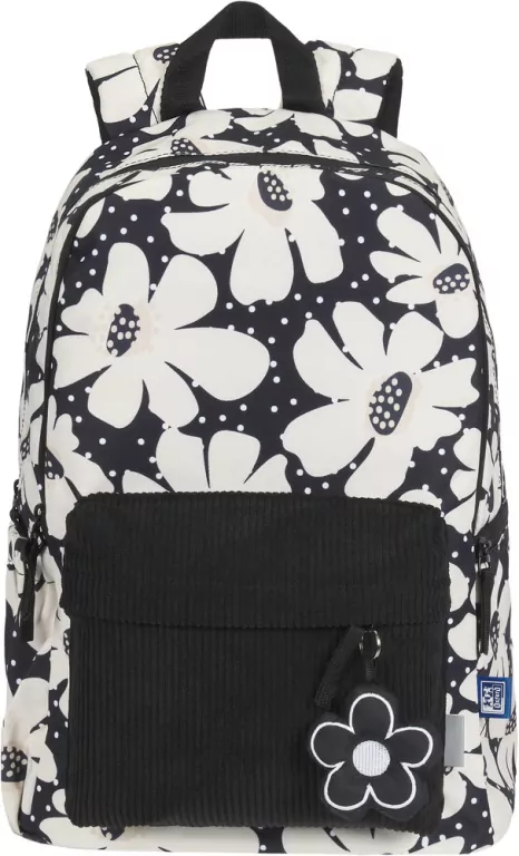 Plecak szkolny Bloom czarny OXFORD - tantis.pl