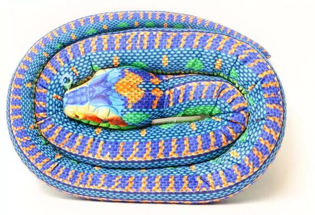 Maskotka Wąż niebieski 180 cm - tantis.pl