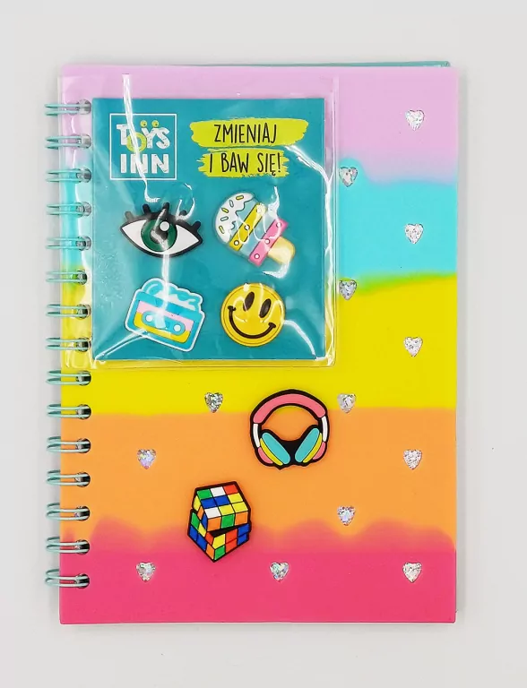 Notatnik z wpinkami multicolor STnux - tantis.pl