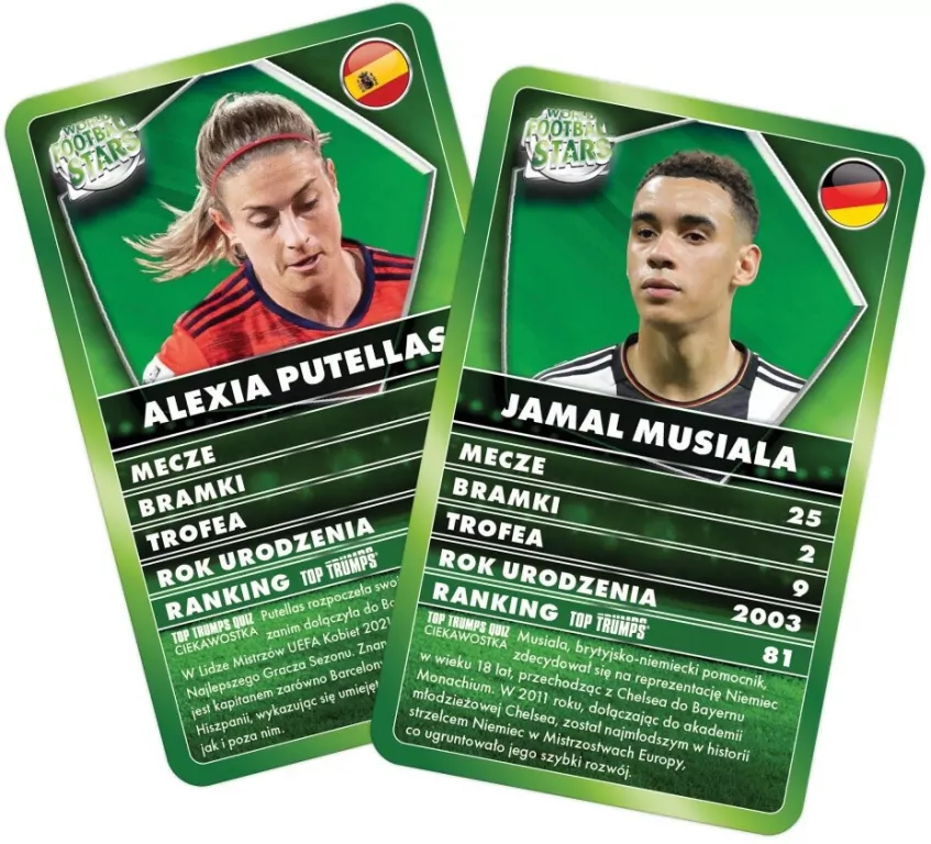 TOP TRUMPS World Football Stars - tantis.pl