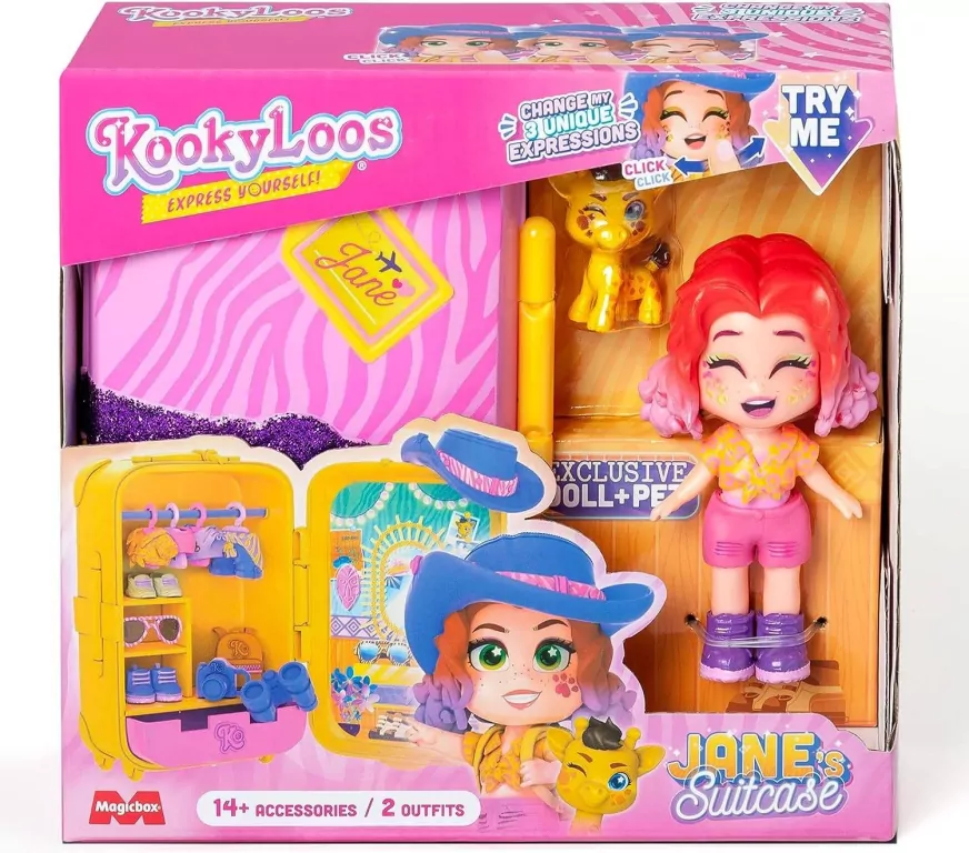 KookyLoos. Jane's Suitcase - tantis.pl
