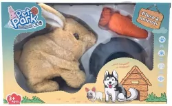 Króliczek na baterie z akcesoriami