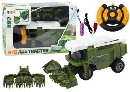 Kombajn RC zielony - tantis.pl